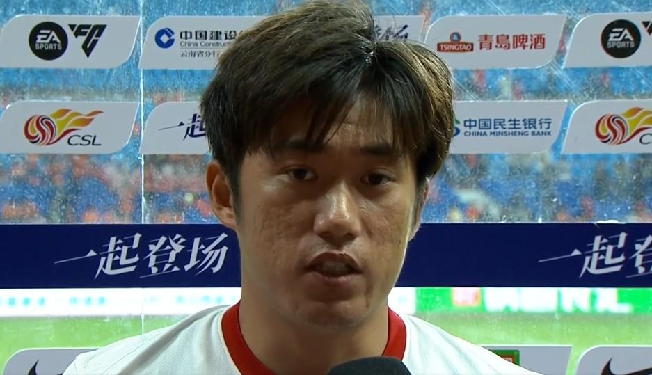 张华晨：拿到一分可以接受，但很可惜最后没有守住比分